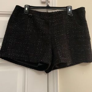 Jennifer Lopez Shorts Black Tie Style Dressy Shorts Color: Black size 12